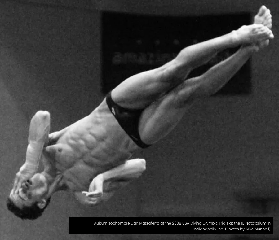 Shot of Dr. Dan Mazzaferro's Olympic Diving Trial - West Village, New York, NY